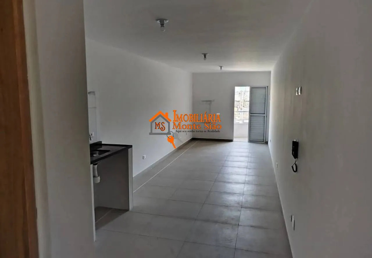 Imagem Studio com 1 dormitório para alugar, 34 m² por R$ 1.350,00/mês - Jardim Valéria - Guarulhos/SP