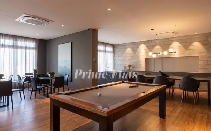 Imagem Flat disponível para locação no Lume Alto da Boa Vista, com 25m², 1 dormitório e 1 vaga