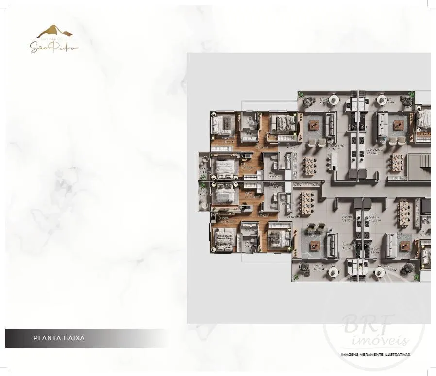 Imagem Colinas de São Pedro 3Dorm/suí + demi-suí.- espaço, conforto e sofisticação
