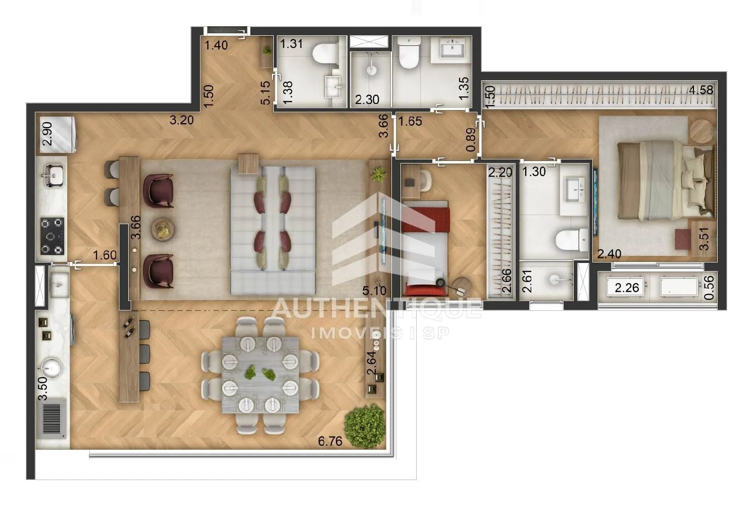 Imagem ARCH BOA VISTA - ALTO DA BOA VISTA - Apartamento à venda no bairro Alto da Boa Vista - São Paulo/SP, Zona Sul