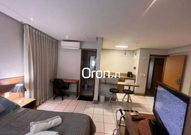 Imagem Flat mobiliado com 1 dormitório à venda, 36 m² por R$ 289.900 - Setor Oeste - Goiânia/GO