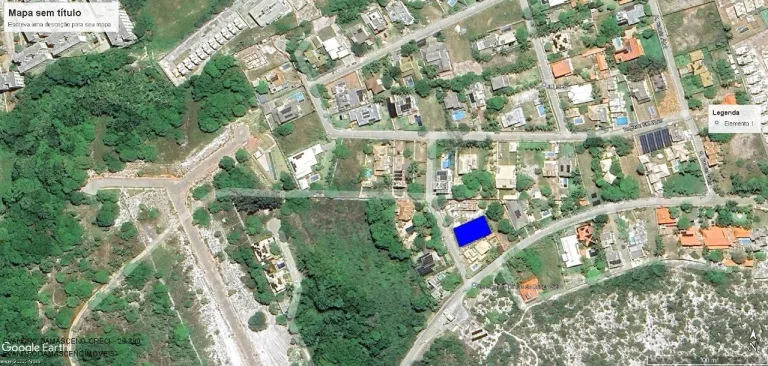Imagem Terreno em Condomínio de Luxo em Catu de Abrantes - 700m² - Camaçari-BA