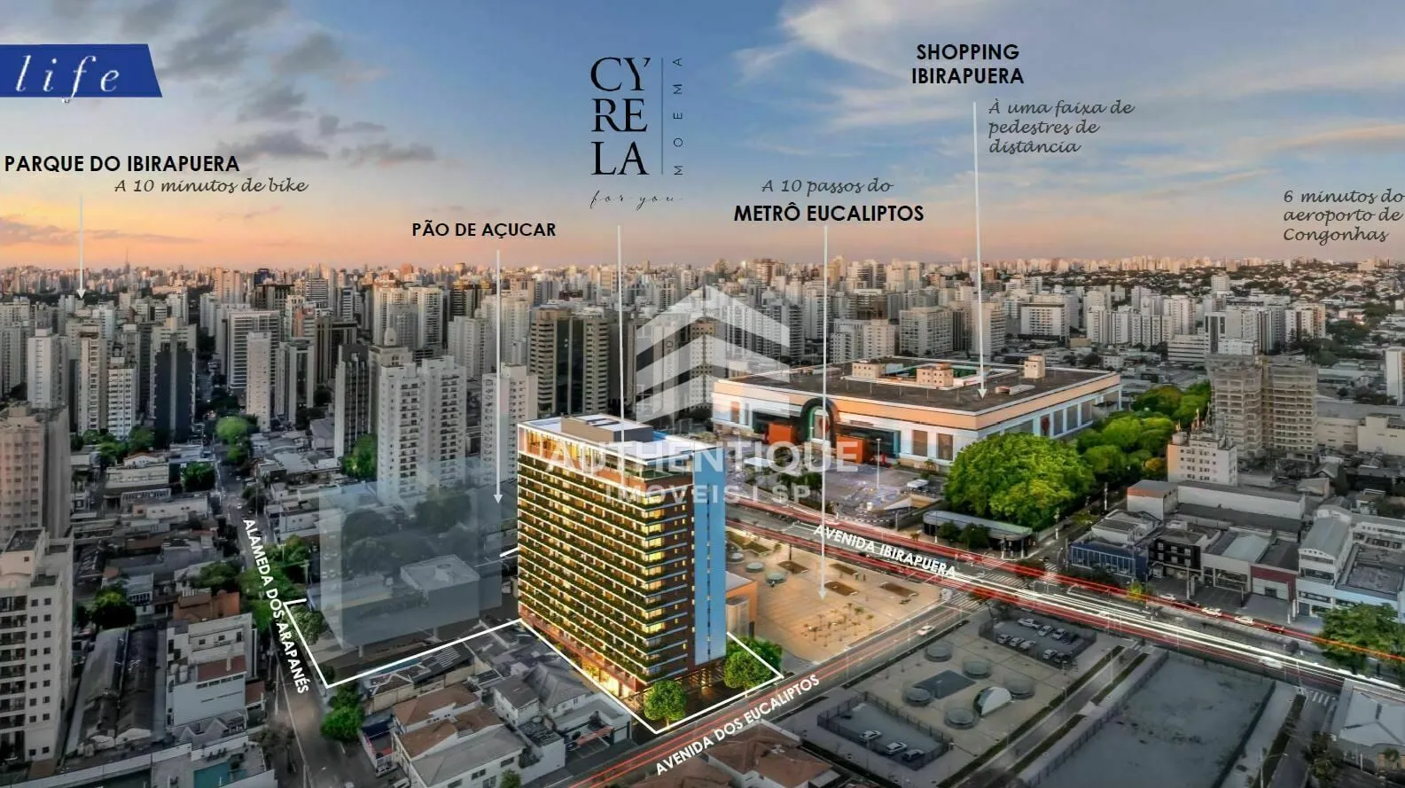 Imagem CYRELA FOR YOU MOEMA - Apartamento à venda no bairro Moema - São Paulo/SP, Zona Sul