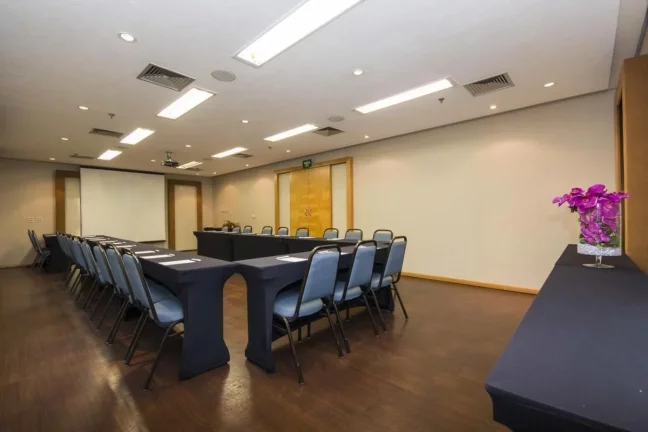 Imagem Flat disponível para locação no Transamérica Executive Chácara Santo Antônio, com 28m², 1 dormitório e 1 vaga!