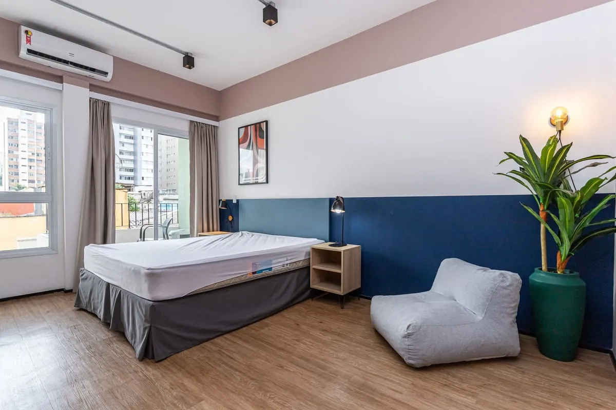 Imagem Apartamento com 1 Quarto para alugar, 32m² - Campo Elíseos