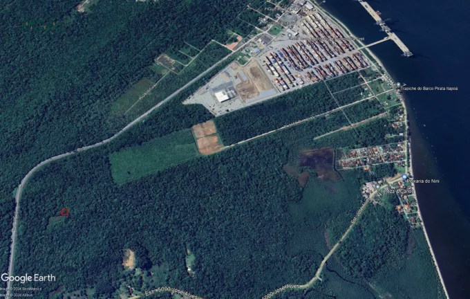 Imagem Dois terrenos para investimento em Itapoá, sendo uma esquina, situados no Loteamento Figueira II