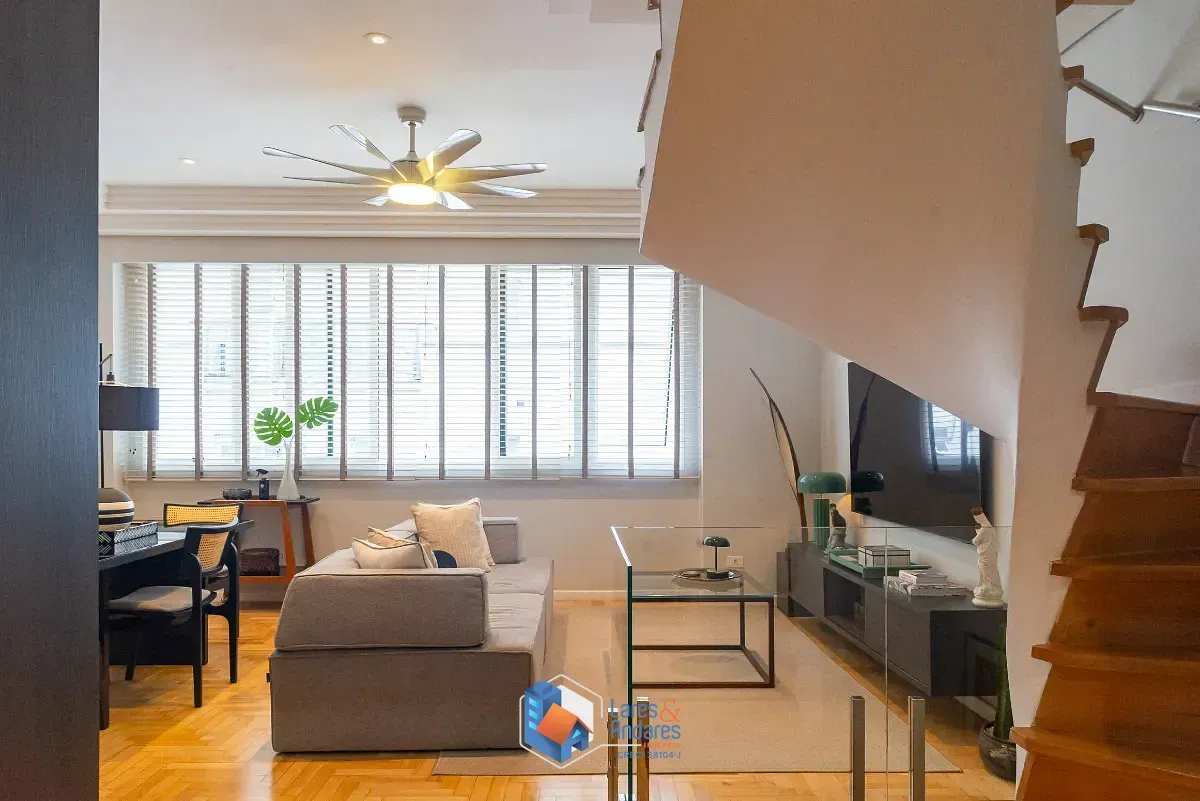 Foto do imóvel Cobertura para venda em Cerqueira César com 2 quartos, sendo 1 suíte, 143m² em Alameda Ministro Rocha Azevedo