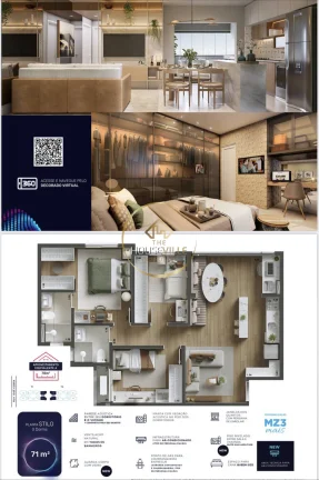 Imagem Apartamento 3 Dormitórios (1 Suíte), Condominio Next Home, **REPASSE**
