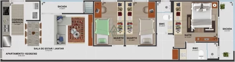 Imagem Apartamento à venda Centro Pinhais PR