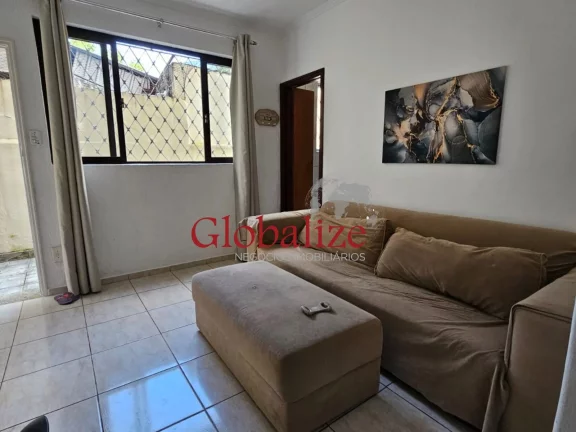Foto do imóvel Apartamento térreo à venda com 60m², 2 quartos, 1 banheiro, 1 vaga por R$350.000,00 na Vila Mathias em Santos