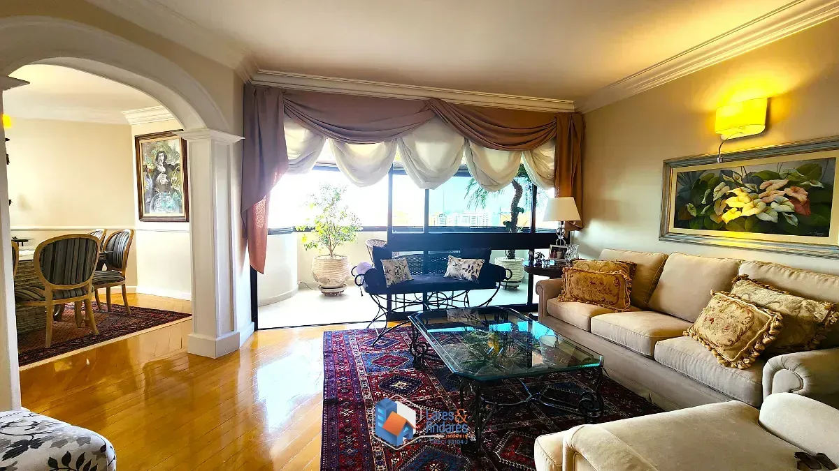Imagem Apartamento para venda em Moema com 4 quartos, sendo 4 suítes, 198m²