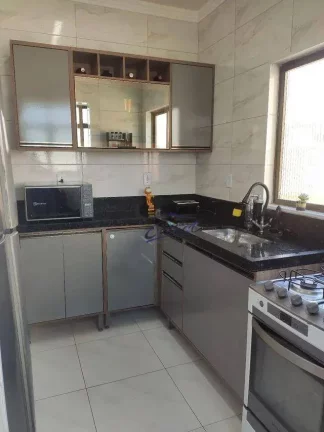 Imagem Apartamento com 2 dormitórios à venda, 65 m² por R$ 320.000,00 - Tupi - Praia Grande/SP
