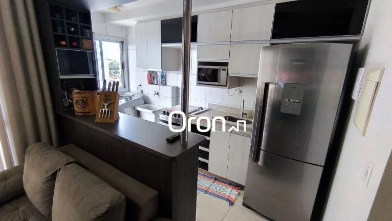 Imagem Apartamento mobiliado com 2 dormitórios à venda, 58 m² por R$ 399.500 - Parque Amazônia - Goiânia/GO