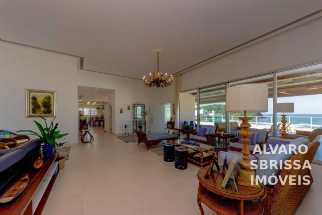Imagem Apartamento Cobertura Penthouse pé na areia, 9 suites, 9 vagas cobertas, 696m², Riviera de São Lourenço em Bertioga SP.