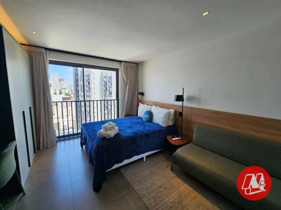 Imagem Studio com 1 dormitório para alugar, 24 m² - Auxiliadora - Porto Alegre/RS
