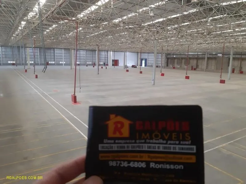 Imagem Galpão para Locação em QUEIMADOS, Queimados, 3 banheiros, 2 vagas