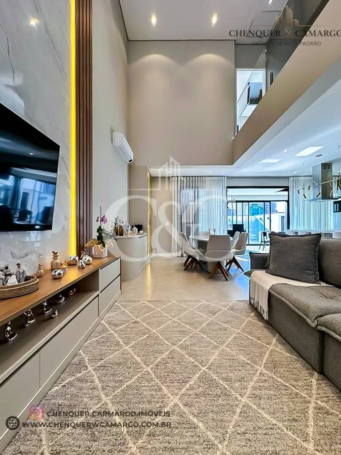 Imagem Casa porteira fechada à venda no Reserva Ermida Jundiaí, 237m², 3 suítes e automatizada