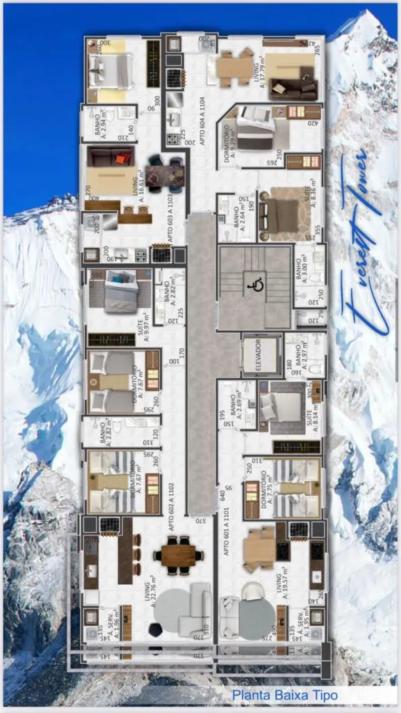 Foto do imóvel: Apartamento 3 Dormitórios - Bairro Zona Nova em Rua Taquari