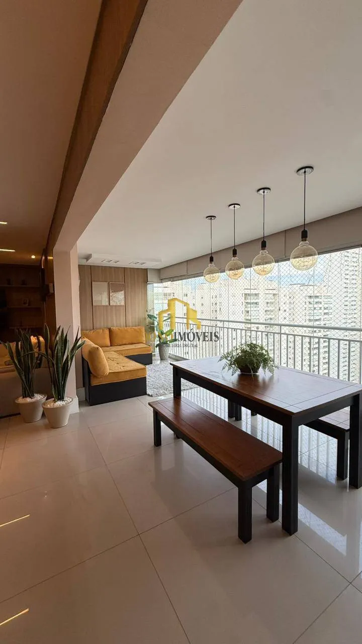 Imagem Locação apto 155 m² 3 suítes vista piscina mobiliado Domo Life Centro- SBC