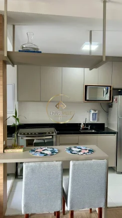 Imagem Apartamento, 1 ou 2 Dormitórios (1 suíte), 58m², Vision Colinas.