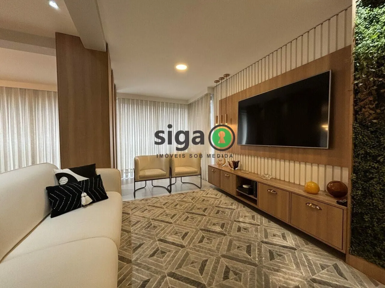 Imagem Apartamento no Campo Belo - 3 Suítes, 147 m², Mobiliado e com Acabamentos de Alto Padrão