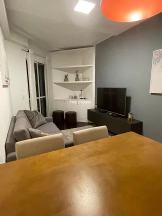 Imagem Apartamento para locação no Itaim Bibi, com 1 suíte, 2 banheiros, 1 vaga