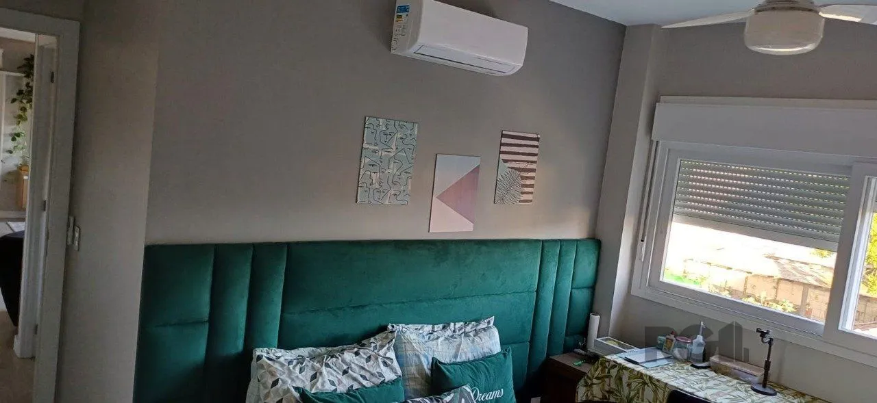 Imagem 2D com suite e infra completa.