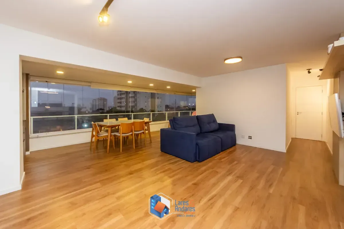 Imagem Apartamento para venda em Vila Gumercindo com 4 quartos, sendo 3 suítes, 124m²