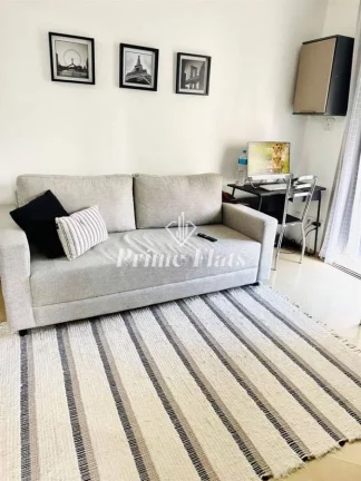 Imagem Flat disponível para locação no Residence Plaza Concorde na Bela Vista, com 42m², 1 dormitório e 1 vaga de garagem