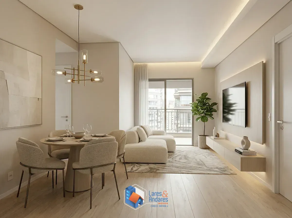 Imagem Apartamento para venda em Vila Clementino com 3 quartos, sendo 1 suíte, 77m²