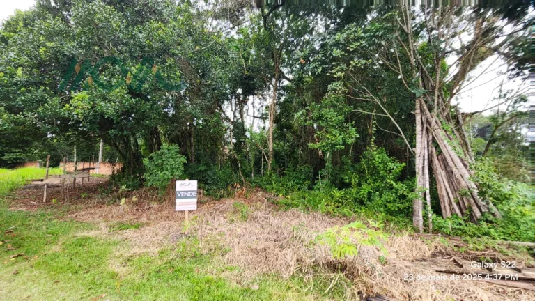 Terreno face norte, com 384m², balneário Imperador em Itapoá