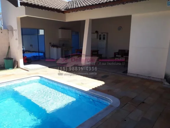 Imagem Edícula com Piscina ( reformada piso porcelanato )