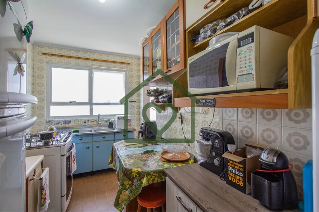 Imagem No Bairro Santana, apartamento 2 dormitórios, frente com sol da manhã, cozinha, área de serviço ...