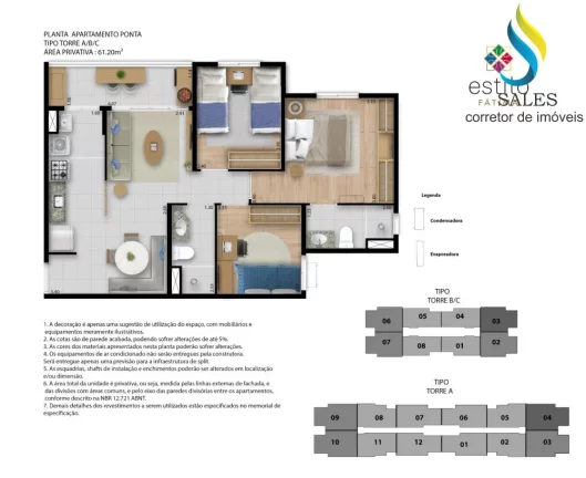 Imagem Estilo Fátima 2 e 3 quartos - Fortaleza - Ce