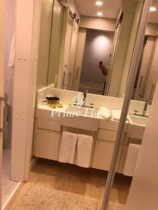 Imagem Flat disponível para locação no Staybridge Suítes São Paulo, com 38m², 1 dormitório e 1 vaga
