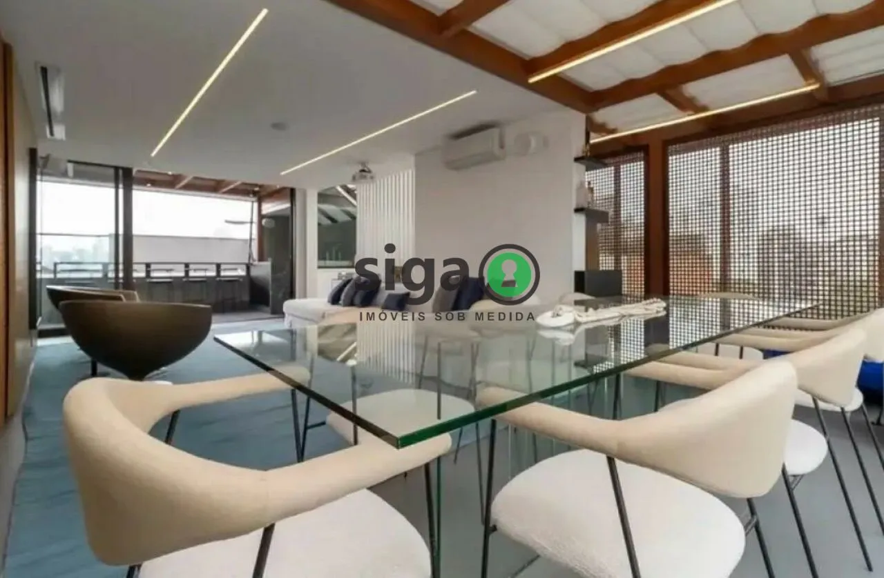 Imagem Cobertura duplex à venda na Vila Madalena com 3 suites, 4 vagas