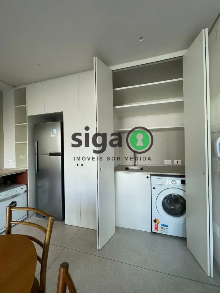 Imagem Apartamento com 1 suite, 1 vaga, Mobiliado na Vila Madalena à Venda
