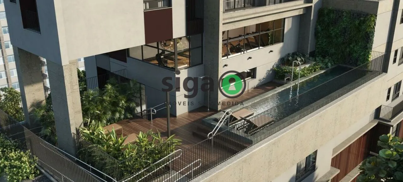 Imagem Apartamento para venda no Brooklin com 2 quartos / 2 suítes
