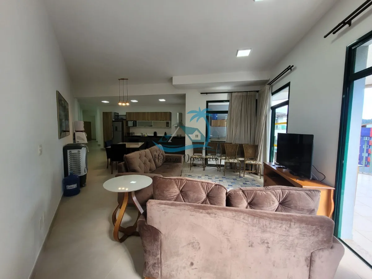 Imagem Apartamento de alto padrão com 3 suítes a venda/permuta na orla da Praia Grande em Ubatuba.