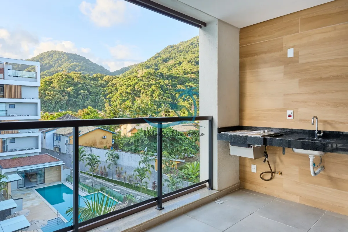 Imagem Apartamento de alto padrão à venda a 70m do mar na Praia da Enseada em Ubatuba