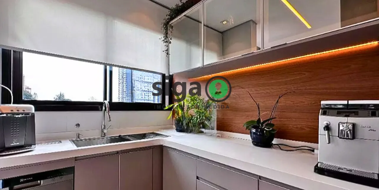 Imagem Apartamento à venda com 157m², 2 suítes e 2 vagas no Brooklin