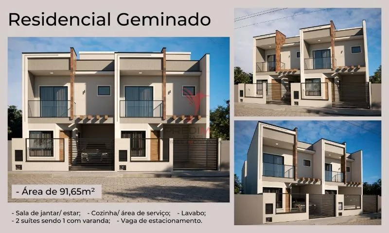 Imagem Casa 92m² 1 vaga Armacao Penha/SC