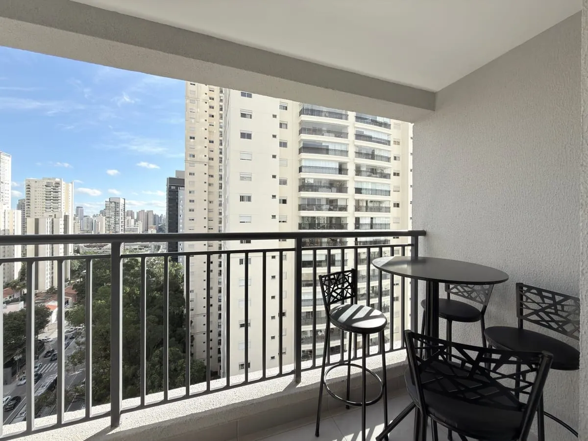 Imagem Apartamento com 1 Quarto para alugar, 24m² - Campo Belo