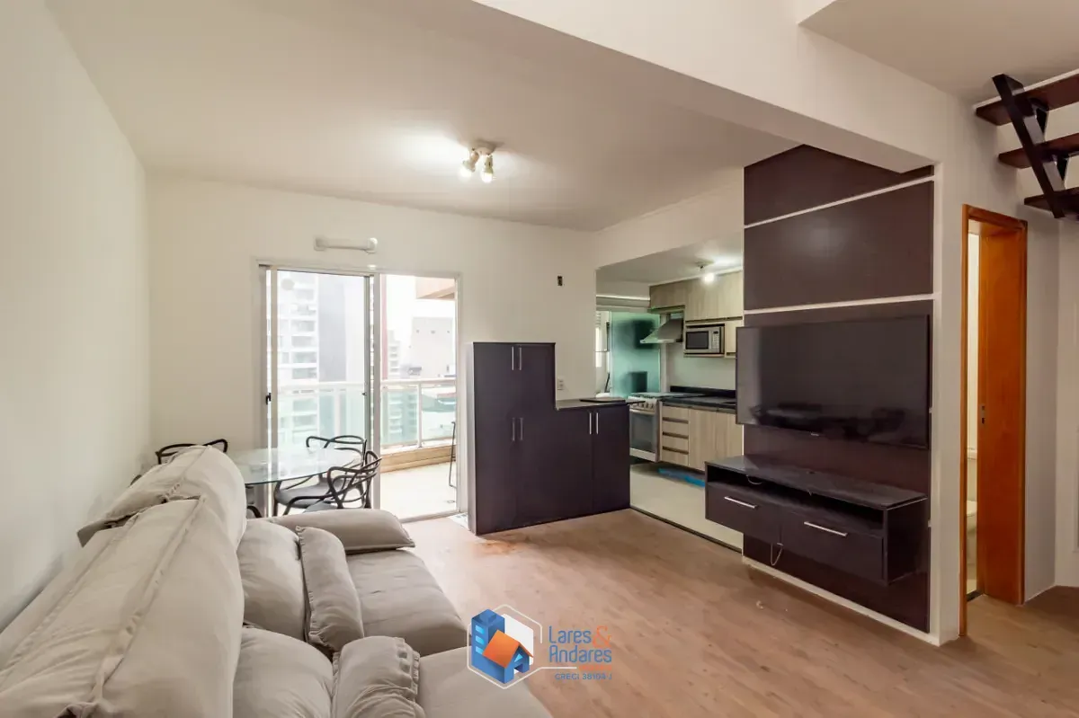 Foto do imóvel Duplex para venda em Moema com 2 quartos, 70m² em Avenida Chibarás