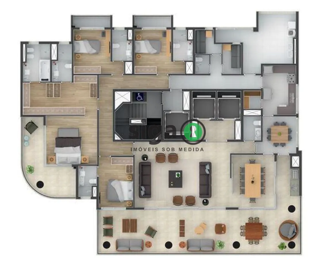 Imagem Apartamento para venda no Jardins, Sao Paulo - SP