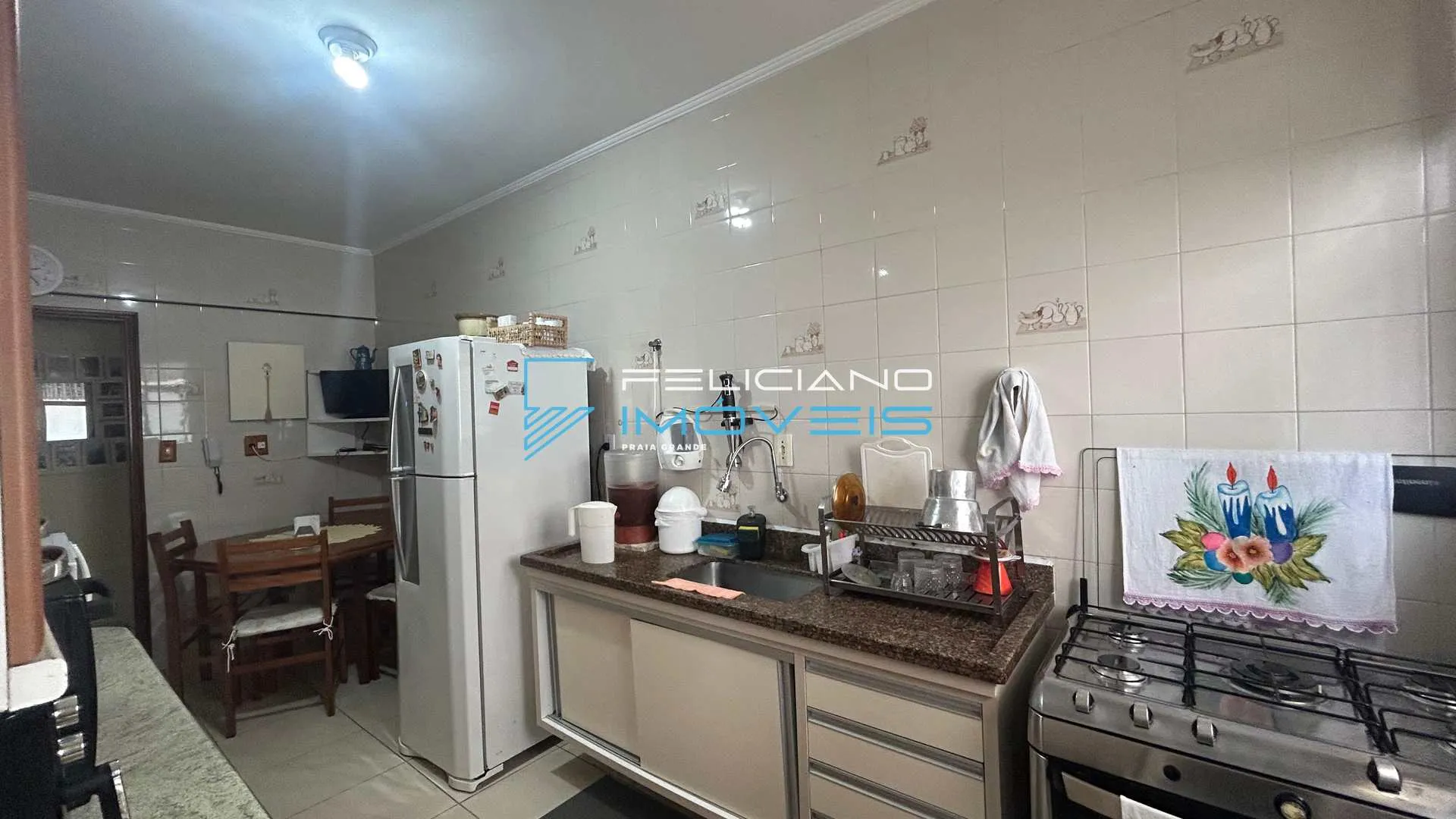 Imagem Apartamento com 3 quartos, Boqueirão, Praia Grande - R$ 550 mil, Cod: 6995