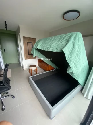 Imagem Apartamento à venda ou locação em Pinheiros, São Paulo-SP: 1 quarto, 1 sala, 1 banheiro, 25m²