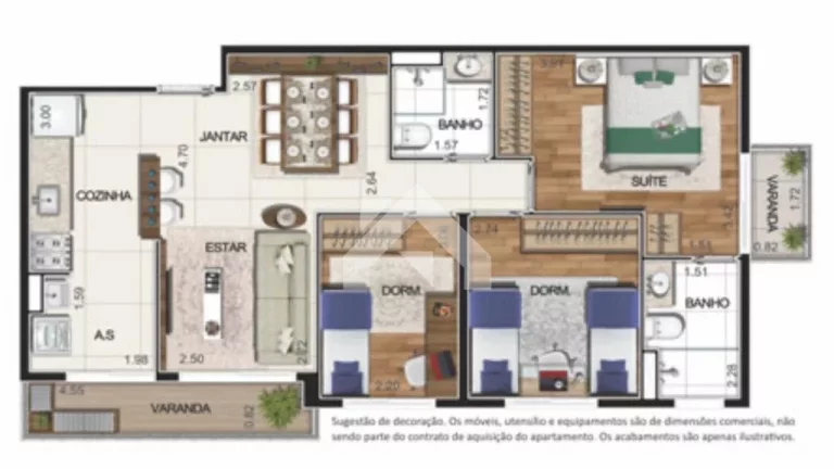 Foto do imóvel Apartamento em Tamboré - Barueri
