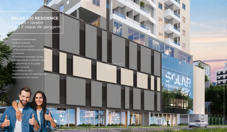 Imagem O SOLAR 420 RESIDENCE. O seu novo lar em Itapema! Se você está em busca de um apartamento completo, confortável e com uma localização privilegiada,