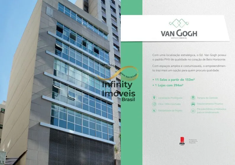 Imagem VAN GOGH - Sala comercial à venda no bairro Lourdes - Belo Horizonte/MG
